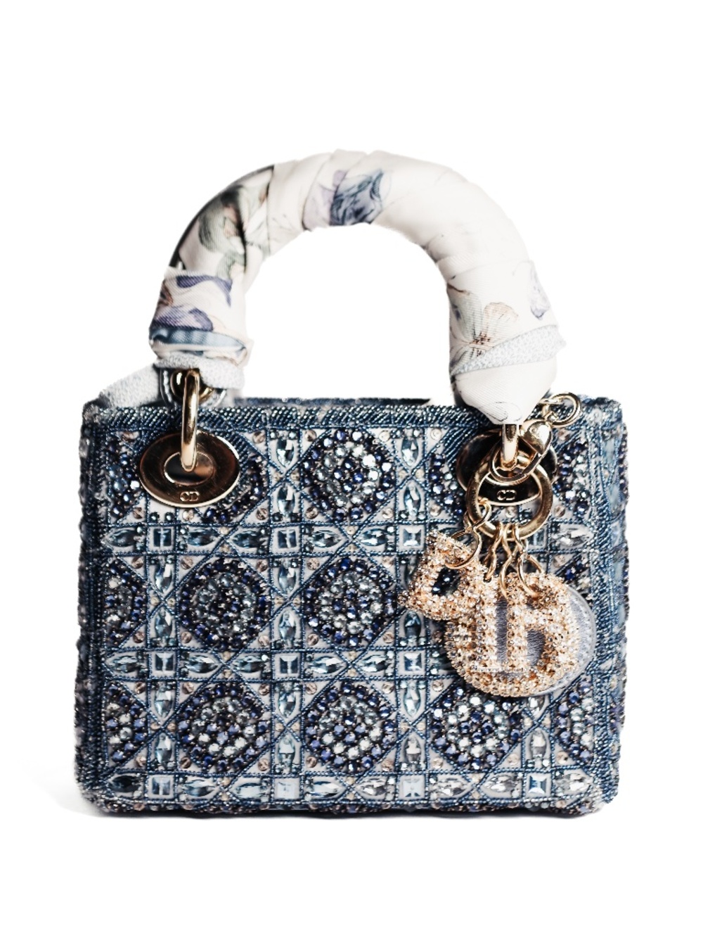 Dior Mini Lady Dior Celstial Embroidered Calfskin bag - Picture 1 of 5